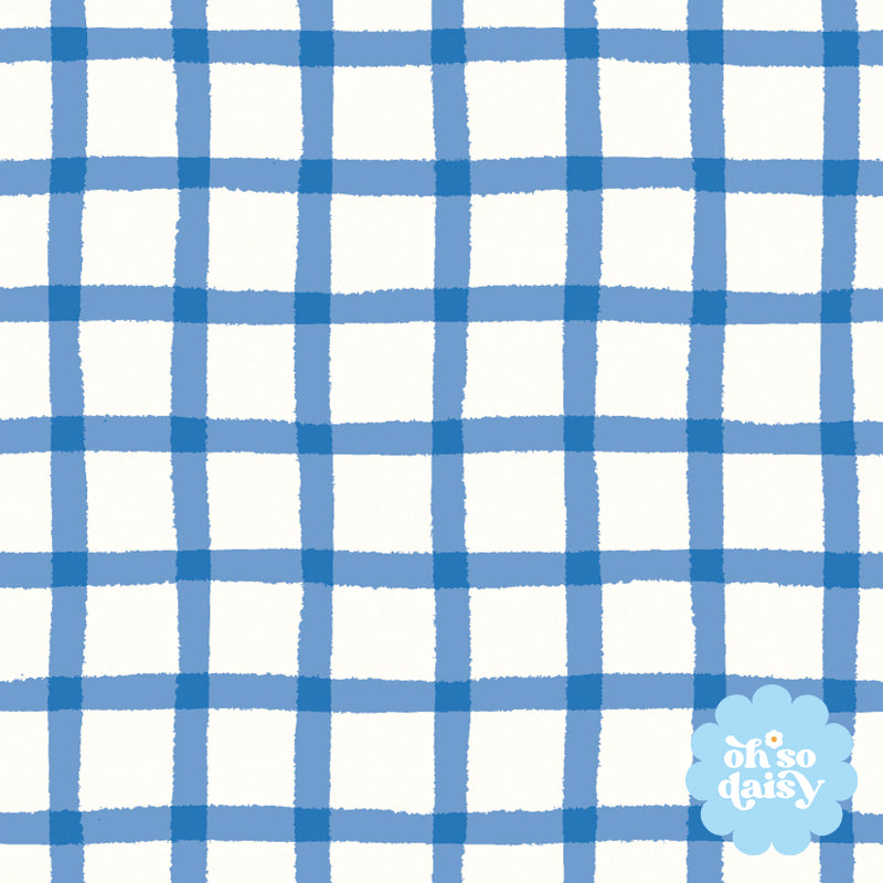 Cottage Gingham (Blue)