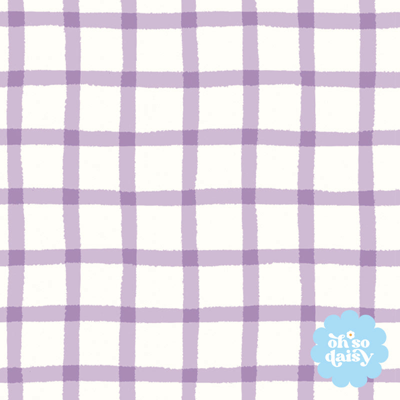 Cottage Gingham (Lilac)