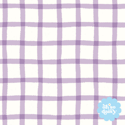 Cottage Gingham (Lilac)