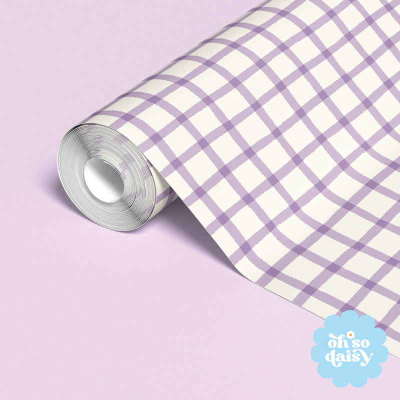 Cottage Gingham (Lilac)