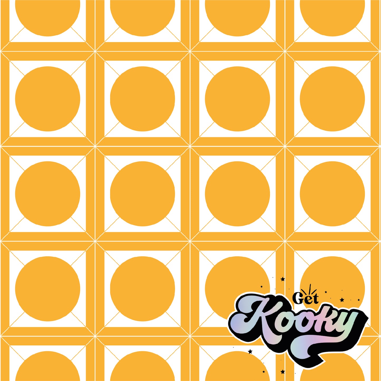 Circle Tiles (Mustard)